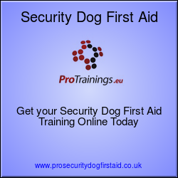Security Dog First Aid